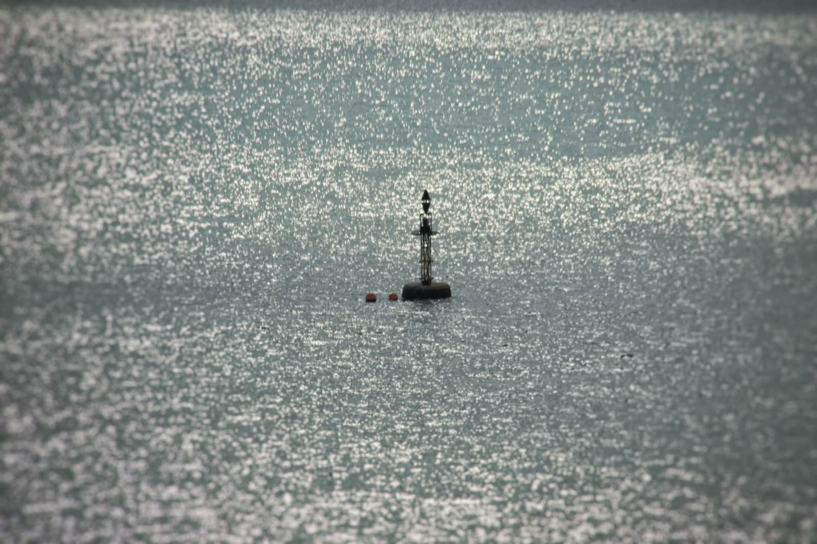 A buoy in the English channel